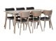 Filippa pöytä + 6 Kato tuolia - Rowico