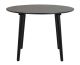Lotta pyöreä ruokapöytä-Musta - Rowico