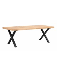 Brooklyn ruokapöytä x-jalka - Rowico