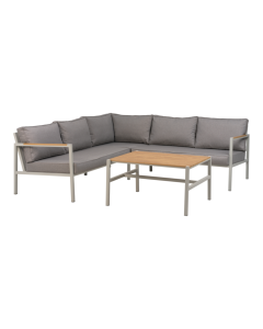 Brafab Cap ulkokulmasohva pöydällä