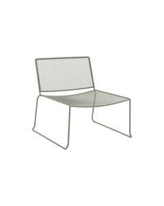 Haru loungetuoli, tuoli ulkokäyttöön, dustygreen, kesäkalusteet, Brafab.