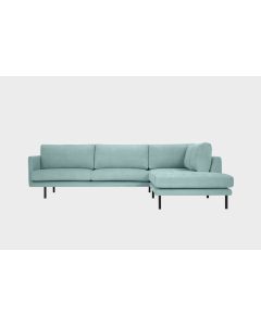 Kanerva iso avokulmasohva oikea, velvety - Finsoffat