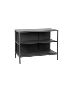 Kelia kesäkeittiö hyllyillä, kesäkalusteet, antrasiitti, tuotekuva, Brafab