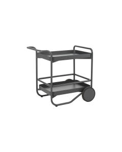 Trolly tarjoiluvaunu antrasiitti, kesäkalusteet, Brafab.