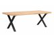 Brooklyn ruokapöytä x-jalka - Rowico