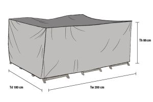 Ruokailuryhmän kalustesuoja 200x180cm