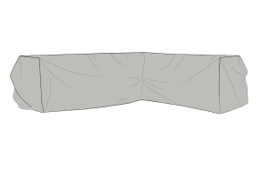 Kulmasohvan suojapeite 295x225cm