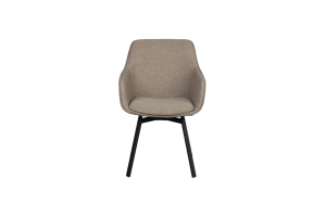 Rowico Alison tuoli käsinojilla, tumma beige