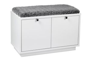 Confetti penkki valkoinen 70cm