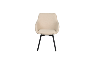 Rowico Alison tuoli käsinojilla, vaalea beige