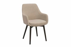 Denley nojatuoli, ruskea-vaaleabeige, Rowico.